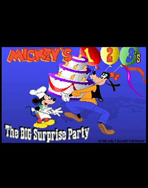 Mickey's 123's The Big Surprise Party