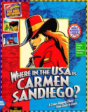 Where in the USA is Carmen Sandiego Deluxe