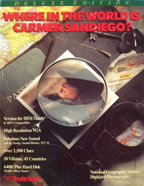 Where in the World is Carmen Sandiego? (Deluxe) (CD-ROM)